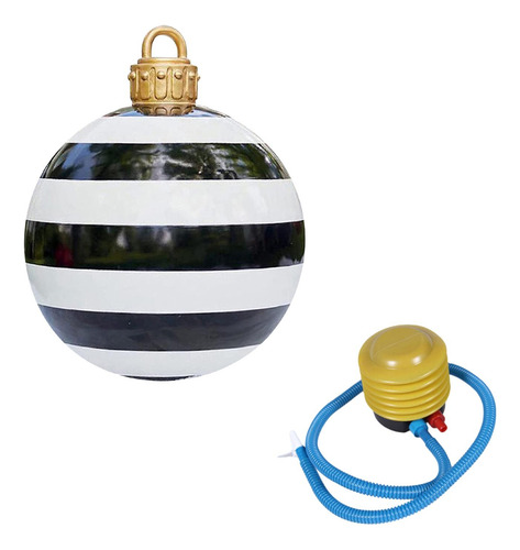 Bola Inflable De Navidad, Adorno Para Decoración Al Aire