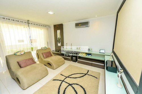 Imagem 10 de 30 de Linda Casa No Alphaville Fortaleza, Com 4 Suítes, Totalmente Nascente - Ca0662