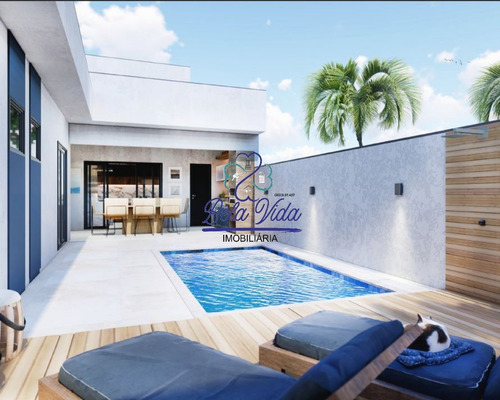 Imagem 4 de 5 de Indaiatuba- Sp, Casa Térrea A Venda Condomínio Jardim Piemonte. Bela Vida Imobiliária - Ca01272 - 69508937