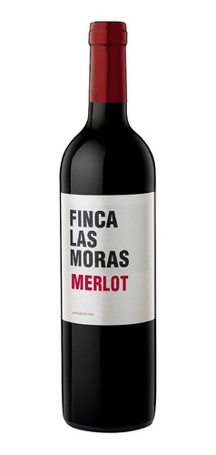 Vino Tinto Finca Las Moras Merlot 750 Ml