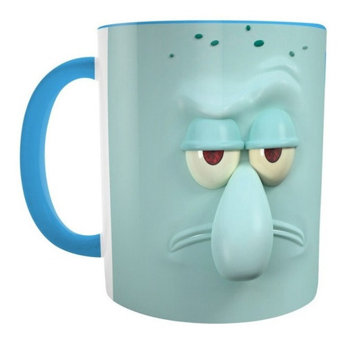 Imagen 5 de 10 de Tazas Personalizadas Sublimada Diseño De Bob Esponja C/caja