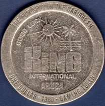 Comprar Ficha Token Holiday International Beach Resorts Aruba 1980