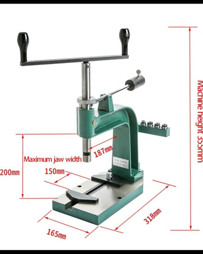 Maquina Machueleadora Machuelo Enroscadora Manual