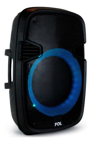 Bocina Portátil Fol Fs-l1127 12 Conexión Bluetooth Color Negro