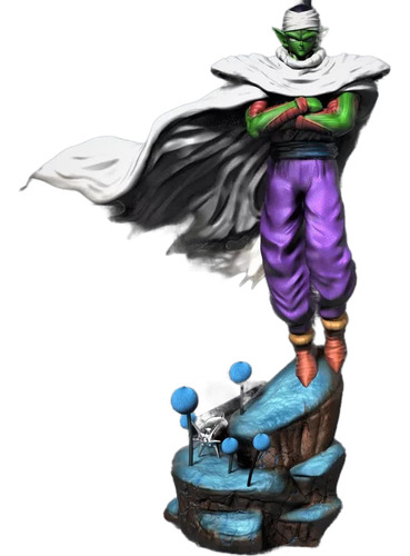 Dragon Ball The Gran Piccolo Stl Obj Impresión 3d