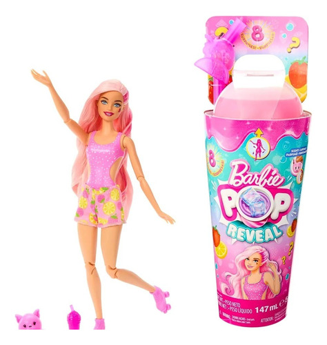 Barbie Pop Reveal Muñeca Serie De Frutas Mattel