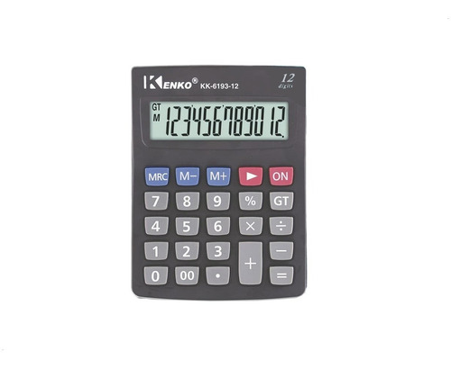 Calculadoras Kenko 12 Dígitos - A Pilas - Sertel