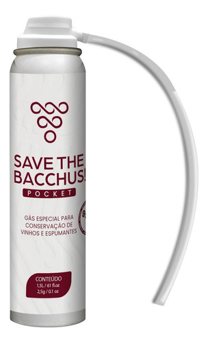 Gás Especial Conservação De Vinhos-save The Bacchus 1,5l