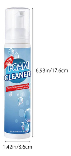 Limpiador De Espuma, 100 Ml, Que Limpia Eficazmente La Estuf