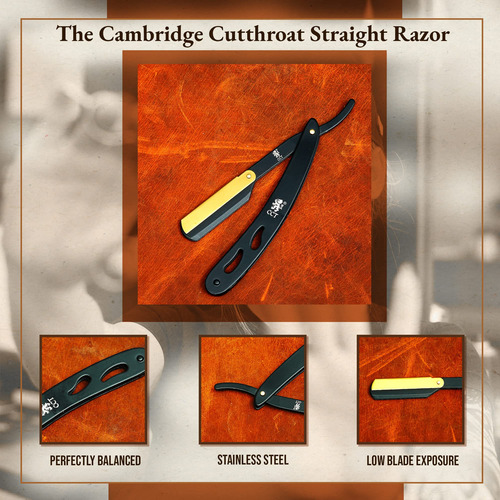 The Cambridge Cutthroat® Kit De Maquinilla De Afeitar De Bo
