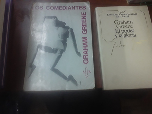 Graham Greene Lote X 4 Libros - Los Comediantes Poder Gloria