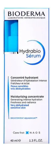 Sérum Concentrado Hidratante Fortalecedor Bioderma Hydrabio