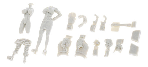 . Modelo Oficial De Resina De Personagem Desmontado 1/35