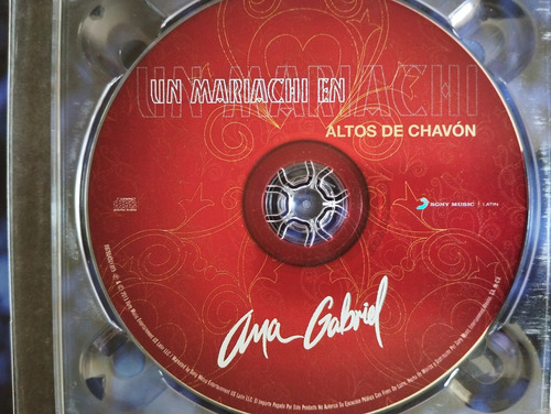 Ana Gabriel Cd Un Mariachi En Altos De Chavón V (Usado)