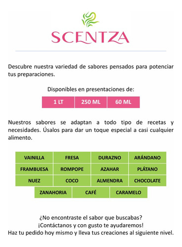 Esencia Saborizante Sabor Y Aroma Café 60ml