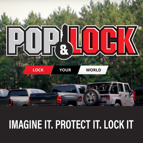 Bloqueo De Portón Trasero Manual Pop & Lock Pl1100 Para Chev