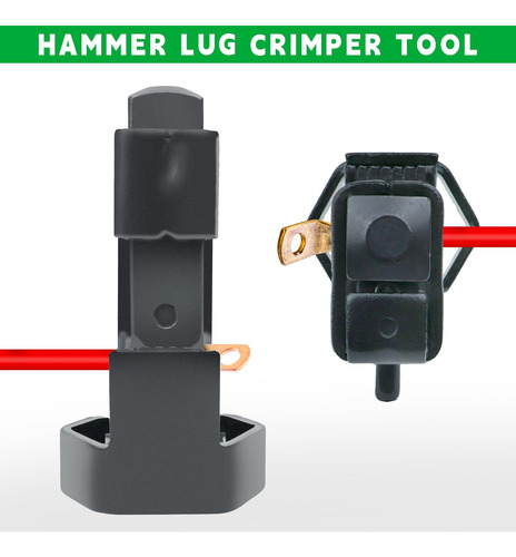 Herramienta Engarzadora Hammer Lug Utziko Para Cables De Bat