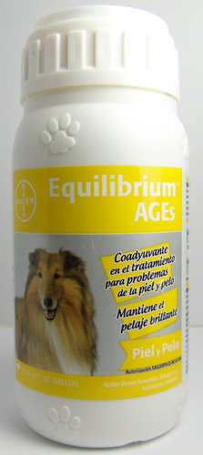 Equilibrium Ages Piel Y Pelo 60 Tabletas 