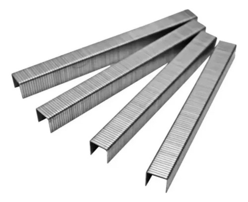 Grampas 10mm X 1000u. X 3 Cajas Wadfow Color Plateado