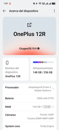 Celular Oneplus 12r Como Nuevo (Usado)
