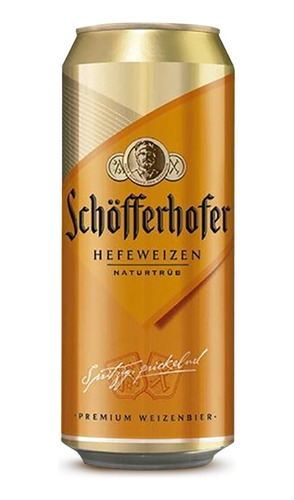 Cerveza Schofferhofer Hefeweizen Lata 473 Ml Pack X 12