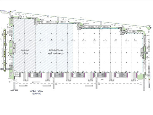 Imagen 5 de 6 de Bodegas En Renta Nuevas 3,760 - 7,500 M2 Equipadas Kvas El Marques Qro.
