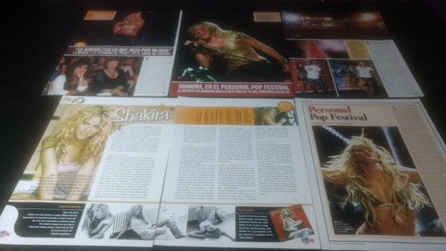 (af093) Shakira * Recortes Revistas Clippings