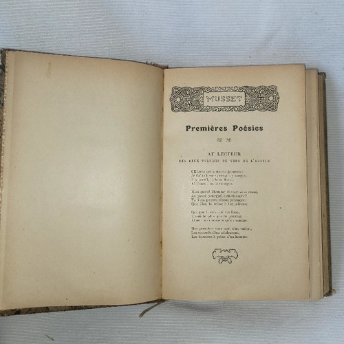 Imagen 6 de 10 de Premieres Poesies 1829 1835 Alfred De Musset Larousse