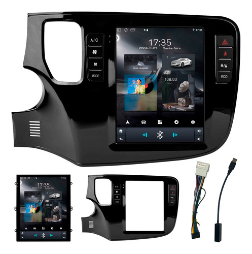 Multimídia Tesla Adak Play Outlander 2013/2022 2+64gb 9.7p