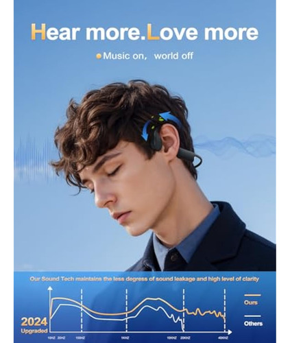 Auriculares De Conducción Ósea, Ligeros, De Oído