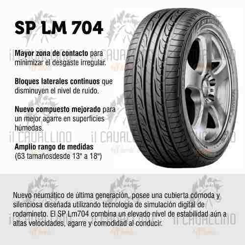 Kit 2 Neumaticos Dunlop Lm704 215 55 R16 93v 6 Cuotas