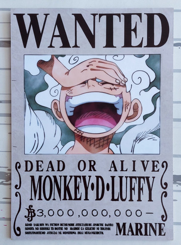Cuadro Artesanal De One Piece - Monkey D. Luffy