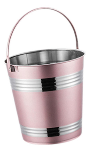 Balde De Gelo Balde Que Serve O Balde Portátil De Rosa
