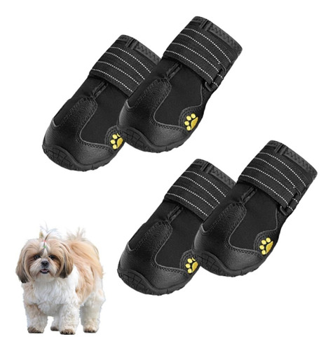 Para Zapatos For Perro Antideslizantes 4 Botas For Perros