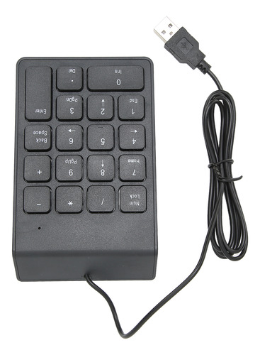 Teclado Numérico Usb Mini Con Teclado Numérico, 18 Teclas