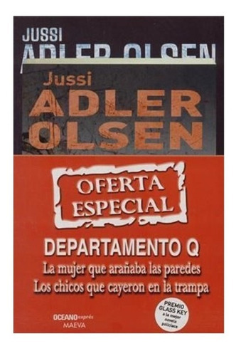 Departamento Q Pack: La Mujer Que Arañaba Las Paredes + Los Chicos Que Cayeron En La Trampa, De Jussi Adler Olsen. Editorial Maeva, Tapa Blanda En Español