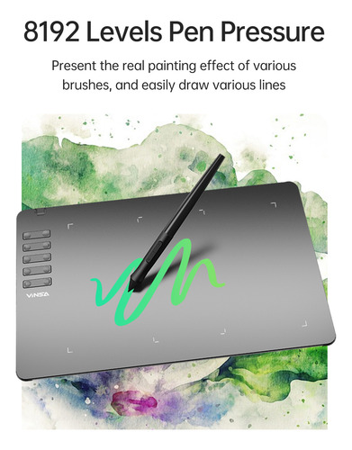Tableta Gráfica Graphics Vinsa Otg T1161 Para Arte