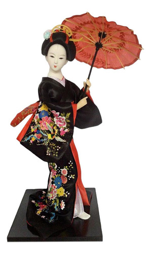 Muñeca Geisha Japonesa Pulgadas Geisha Asiática , Hogar,