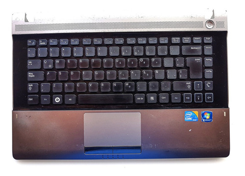 Carcasa Soporte De Teclado Con Mouse Samsung Np Ba75