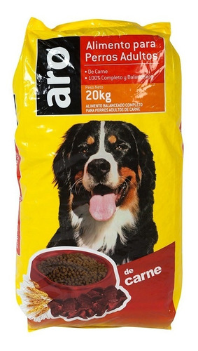 Alimento Para Mascotas Aro Sabor Carne X 20kg