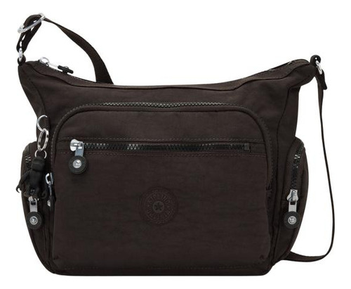 Cartera Mujer Kipling Gabbie S Café