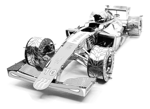 El Rompecabezas 3d De Metal Kit Pinzas + Carro F1 Ferrari