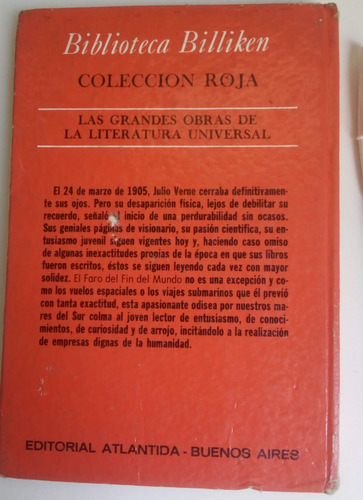El Faro Del Fin Del Mundo Biblioteca Billiken (a5)