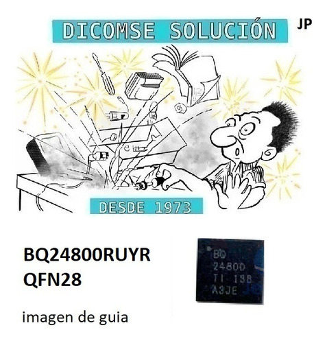 Circuito Integrado Bq24800ruyr Qfn28 Bq24800 Ruyr