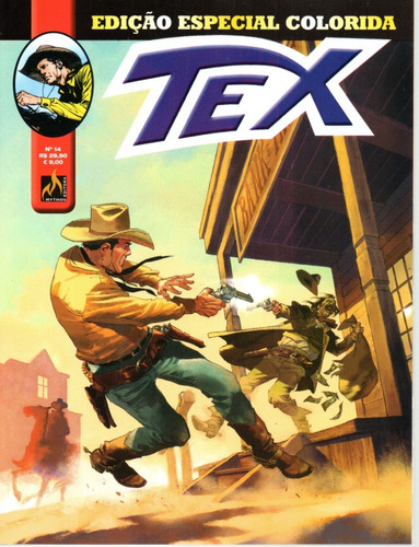 Tex Edicao Especial Colorida 14 - Mythos Bonellihq Cx116 N20