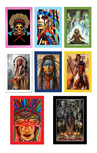 Quadro Shamanism Xamanismo Xamãmico Índio