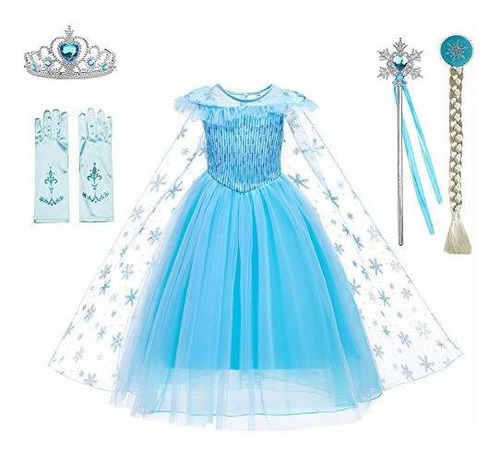 Disfraces Snow Queen Princesa Elsa Anna Fiesta De Cumpleaños