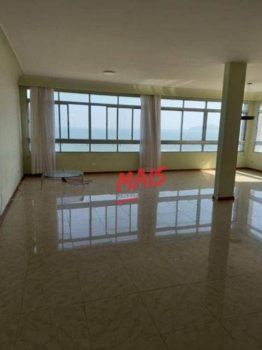 Imagem 25 de 30 de Vista Panorâmica Para O Mar No Gonzaga!! 4 Dormitórios, 2 Suítes, 4 Garagens. Vazio!! - Ap5997
