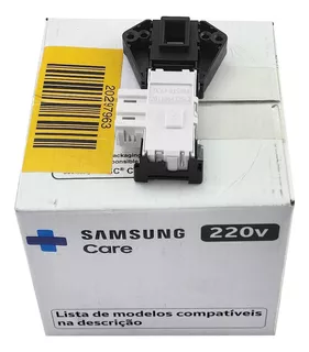 Trava Da Porta Lava E Seca Samsung 220v Original Nota Fiscal