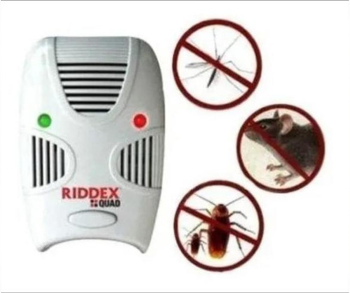 Imagen 1 de 2 de Repelente Eléctrico De Insectos Roedores Y Arañas 
